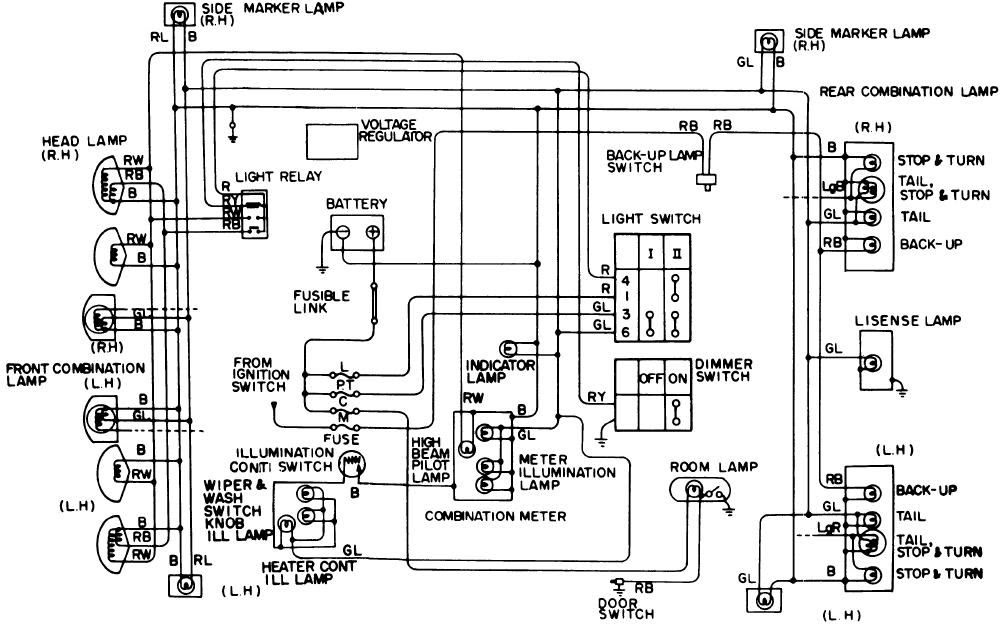 Datsun 620 Wiring Diagram - Wiring Diagram