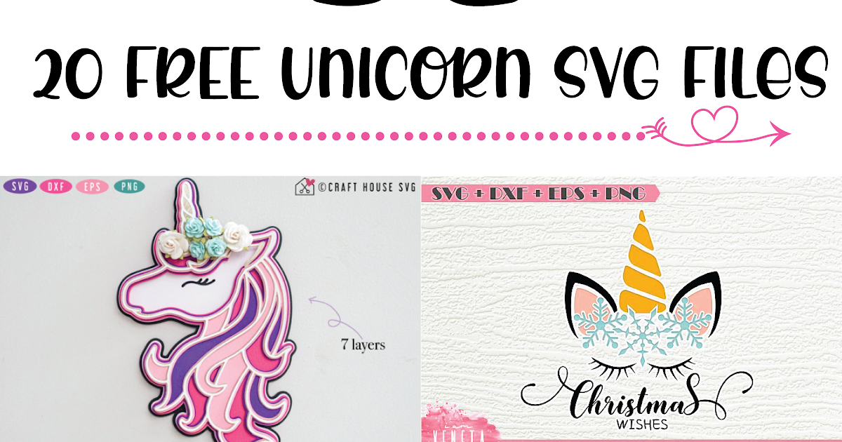 Free Unicorn Svg Cut Files / 20 Of The Best Free Unicorn Svg Files To