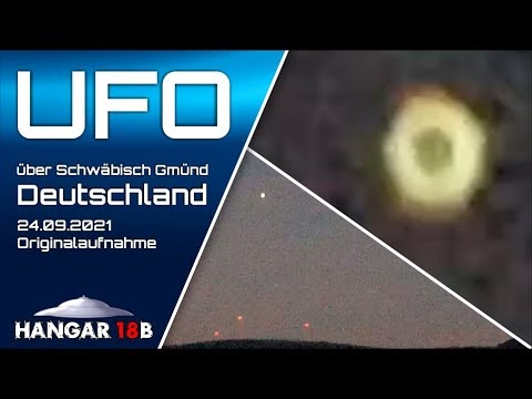 UFO über Schwäbisch Gmünd, Deutschland - 24.09.2021 - Die Originalaufnahme & Analyse
