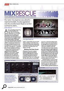 SOS’s Mix Rescue features often go into huge amounts of detail, but a good proportion of the time and effort involved is often spent correcting issues that could have been more quickly corrected when writing or tracking. A pure mixing job should not take you more than a couple of days — and can often be completed much more quickly. SOS’s Mix Rescue features often go into huge amounts of detail, but a good proportion of the time and effort involved is often spent correcting issues that could have been more quickly corrected when writing or tracking. A pure mixing job should not take you more than a couple of days — and can often be completed much more quickly.