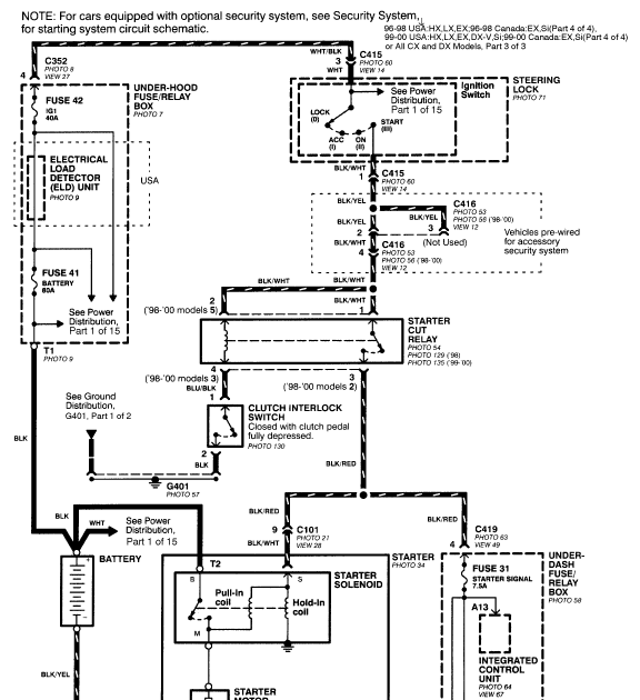 1997 Ford F150 Starter Wiring Diagram - Wiring Diagram