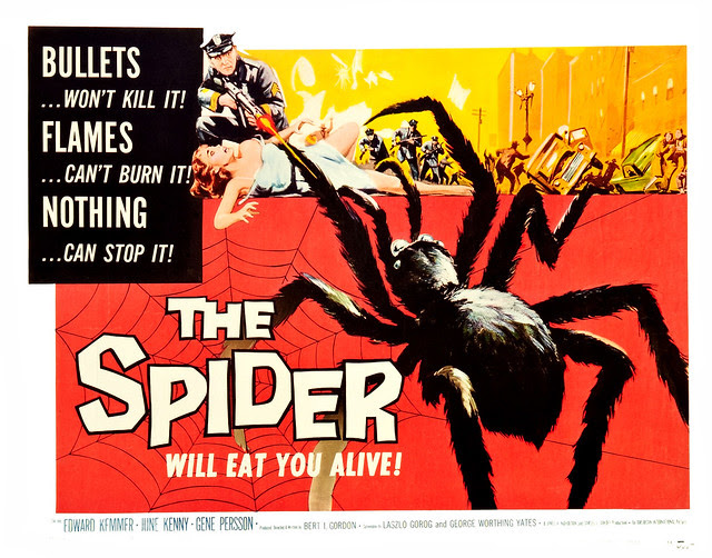 Albert Kallis - The Spider (American International, 1958) Half Sheet