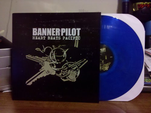 Banner Pilot - Heart Beats Pacific LP - Blue Vinyl