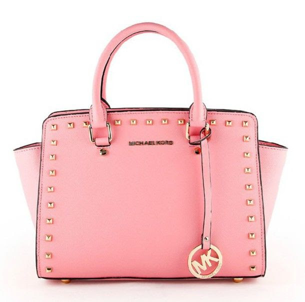 Bolsos De Trapillo: Michael Kors Light Pink Handbags