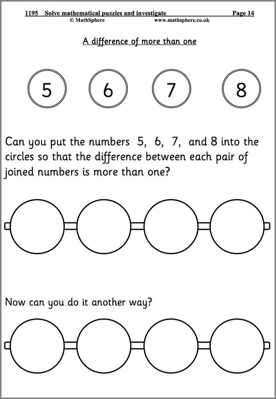 Missing Numbers Ks1 Worksheet