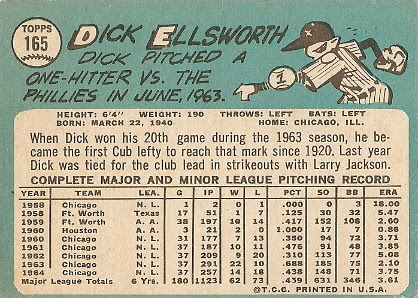 Dick Ellsworth (Back) by you.