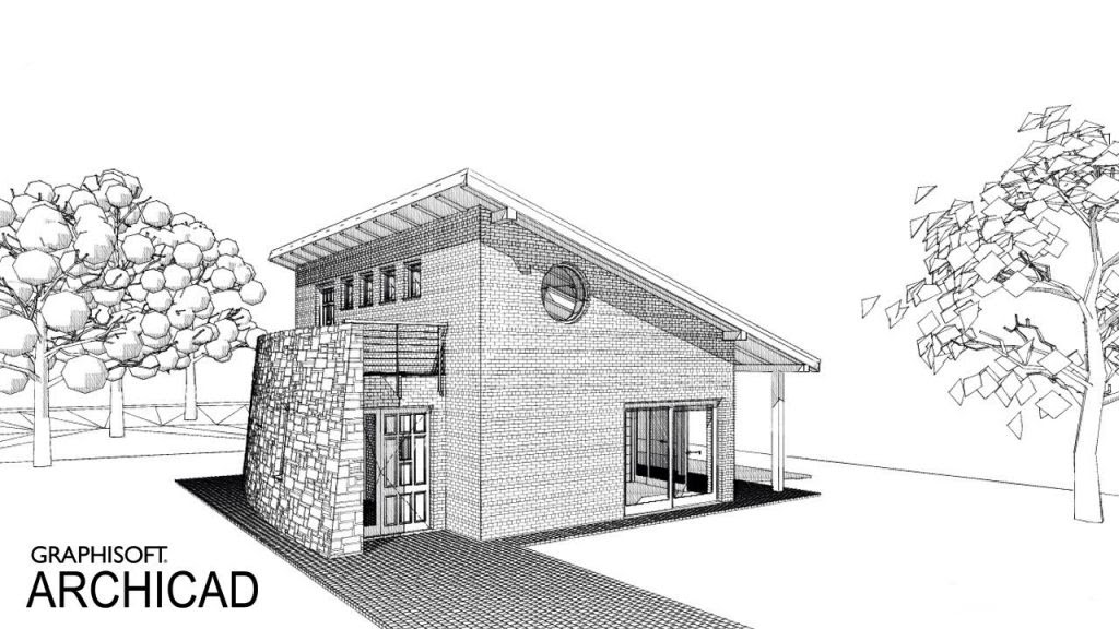 Archicad 3D Line Drawing : ArchiCAD 16 - Energy Evaluation - Creating a ...