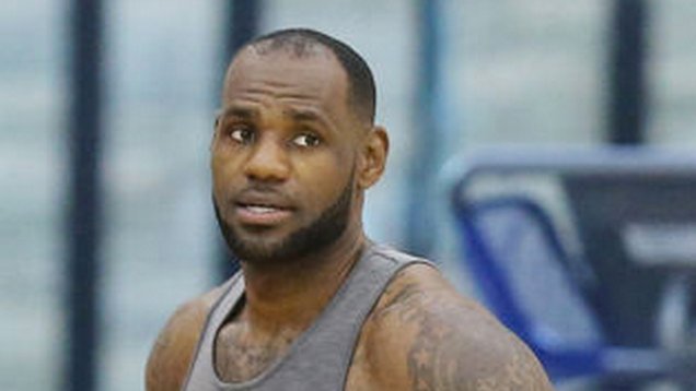 lebron james grey