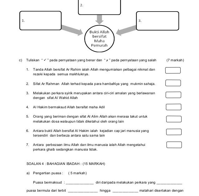 Contoh Soalan Zakat - Soalan am