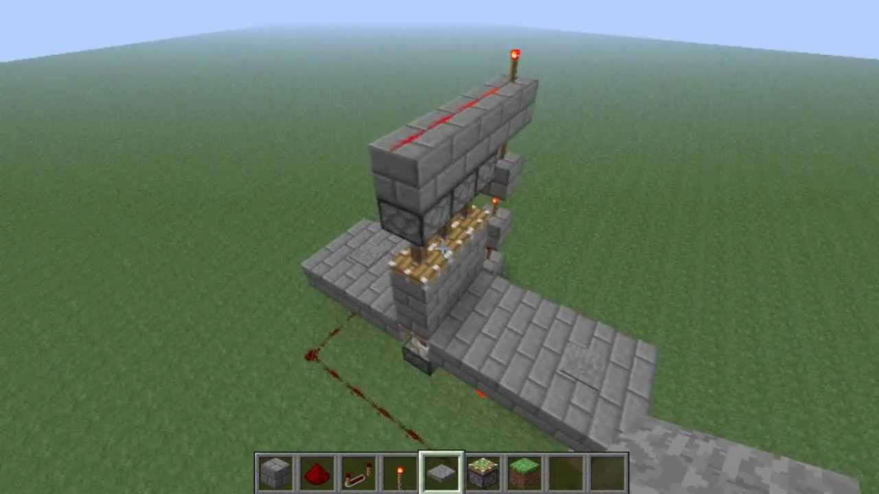63 Tutorial How To Make 3x2 Piston Door With Video Tutorial