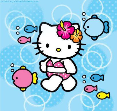 Hello Kitty Coloring Pages At The Beach - Learn to Color