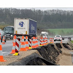 Un talus s'affaisse sur l'A4 : perturbations du trafic à prévoir