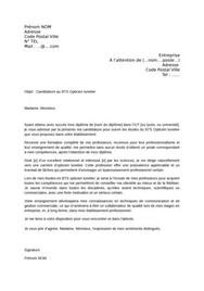 Exemple Lettre De Motivation Opticien  Job Application Cover Letter