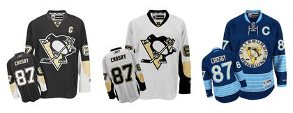 Crosby Jerseys 2011-12, Crosby Jerseys 2011-12