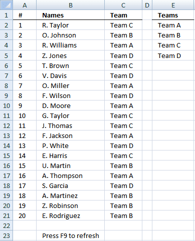 Soccer Team Name Generator