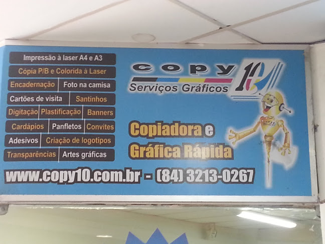 Shopping 10, R. Leonel Leite, 1377 - loja 01 - Alecrim, Natal - RN, 59037-800, Brasil