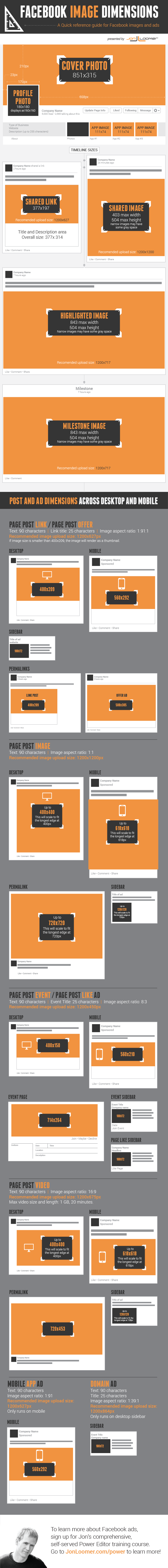 facebook image dimensions timeline newsfeed posts ads All Facebook Image Dimensions: Timeline, Posts, Ads [Infographic]