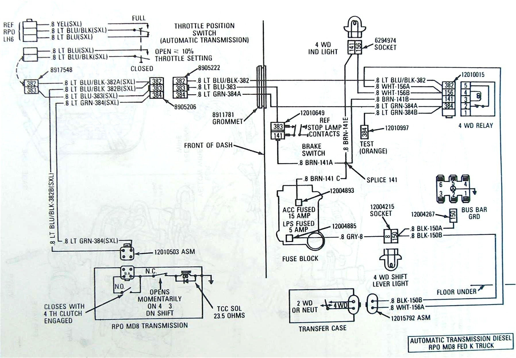 700r4 Transmission Wiring Diagram