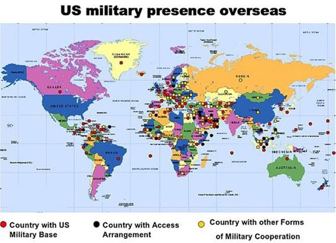 Proof that Russia and Iran Want War: Look How Close They Put Their Countries To Our Military Bases! bases overseas