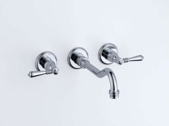 Brizo Tresa Two Handle Wall-mount Faucet - transitional - bathroom