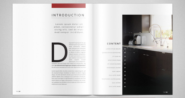 Modern Catalog Magazine Template | Catalog Templates | Pixeden