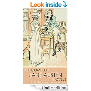 classic Regency romances THE COMPLETE JANE AUSTEN NOVELS (illustrated)