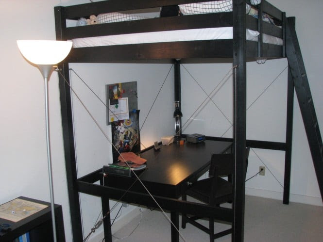 Ikea Loft Bed With Desk Native Home Garden Design
