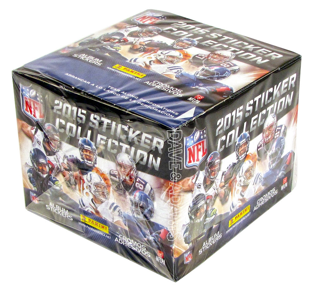 2015 Panini NFL Football Sticker Box Album DA Card World 2015 Panini NFL Football Sticker Box Album DA Card World