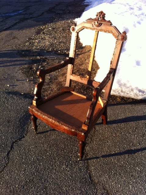 Reupholster Antique Chair