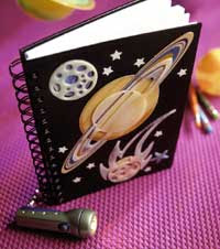 Outerspace Glow in the Dark Journal