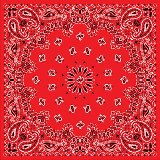 Blood Bandana Wallpaper - red and blue bandanna by txvenom on DeviantArt