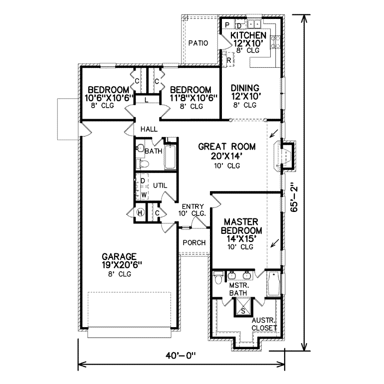 1500 Square Foot House Plans New Concept