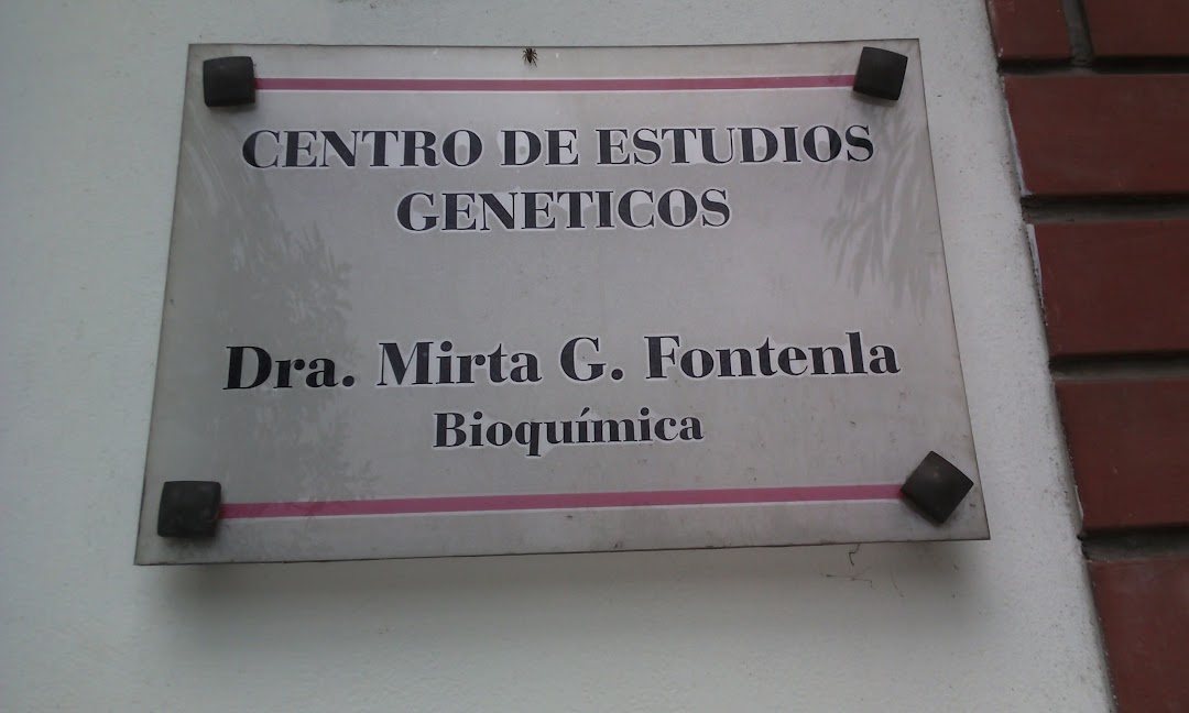 Centro de Estudios Genéticos Dra. Mirta G. Fontenla Bioquímica