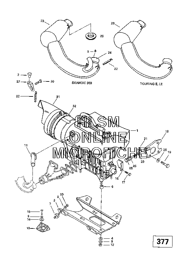 Ski Doo 377 Engine Diagram - Complete Wiring Schemas