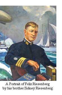 riesenberg A portrait of Felix Riesenberg as Superintendent of the New York Nautical School