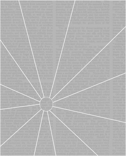 example WHITE A2 sunburst overlay mel stampz