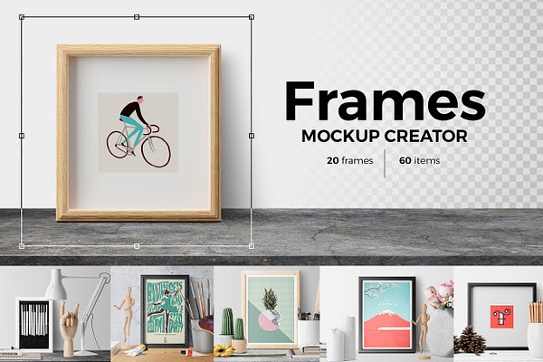 Download Frames. Mockup Creator PSD Mockup - Download Frames ...