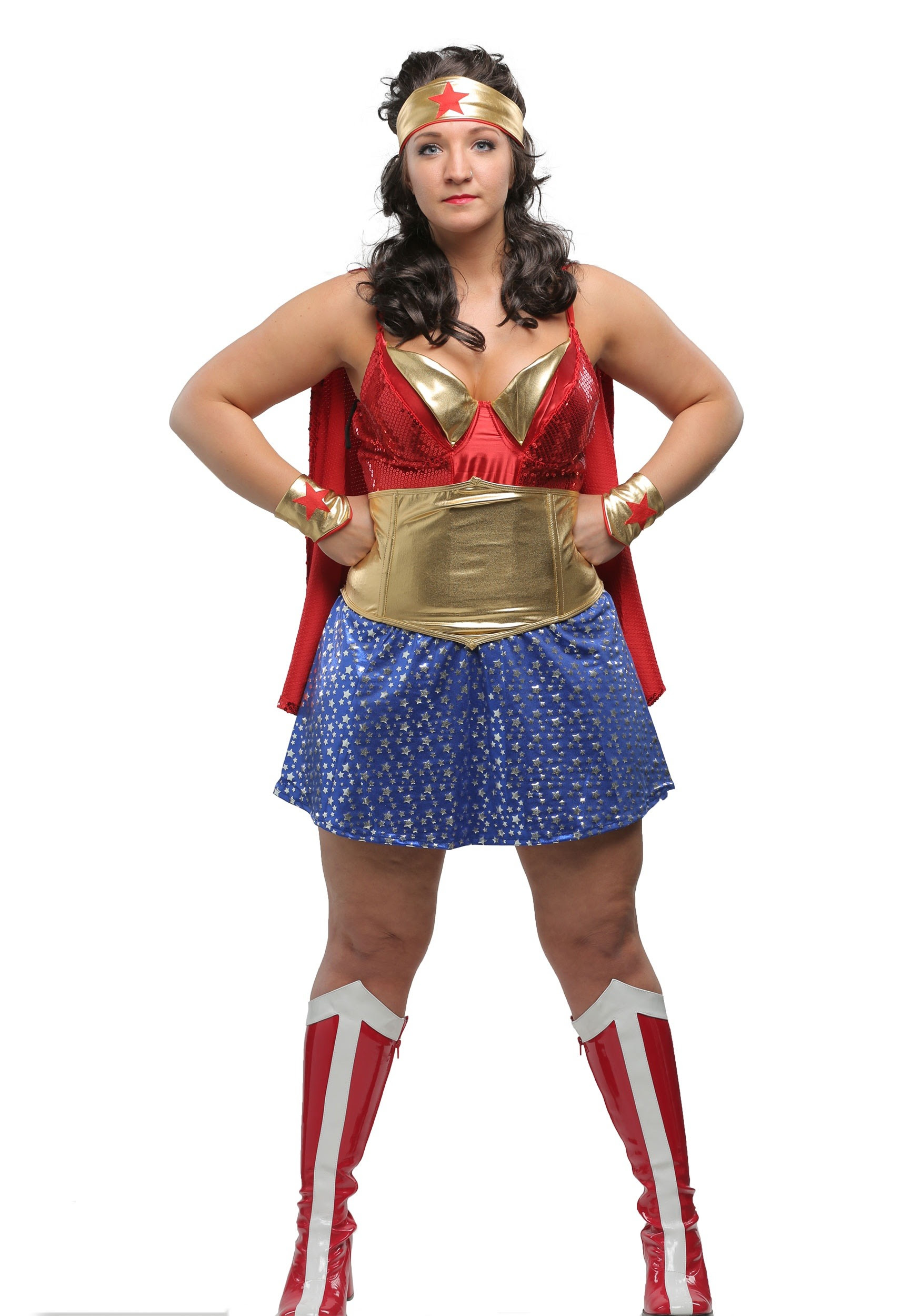 Anime Womens Plus Size Halloween Costumes - Uptown School Girl Plus