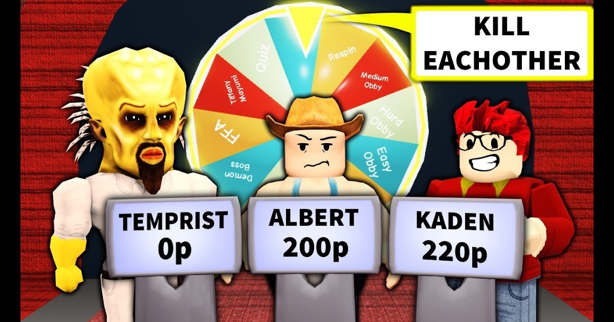 gameshow obby kingbob robux