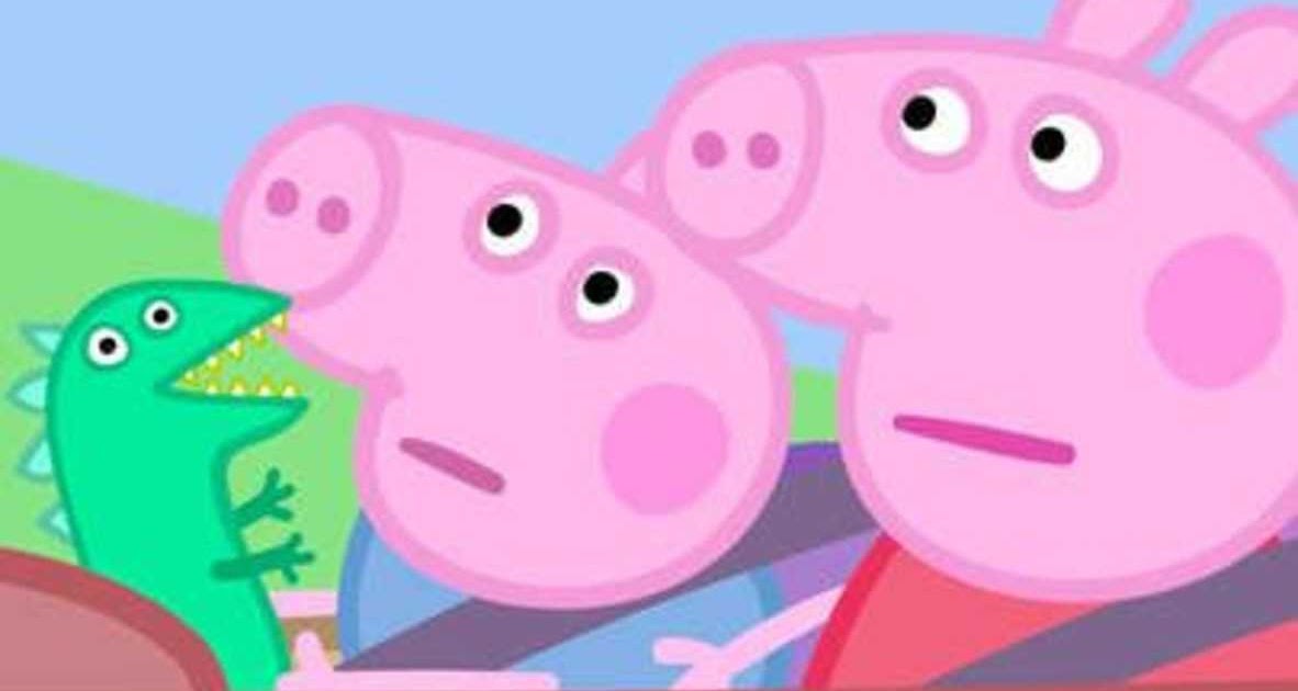 Peppa Pig House Wallpaper / Peppa Pig - The New House (Children learn