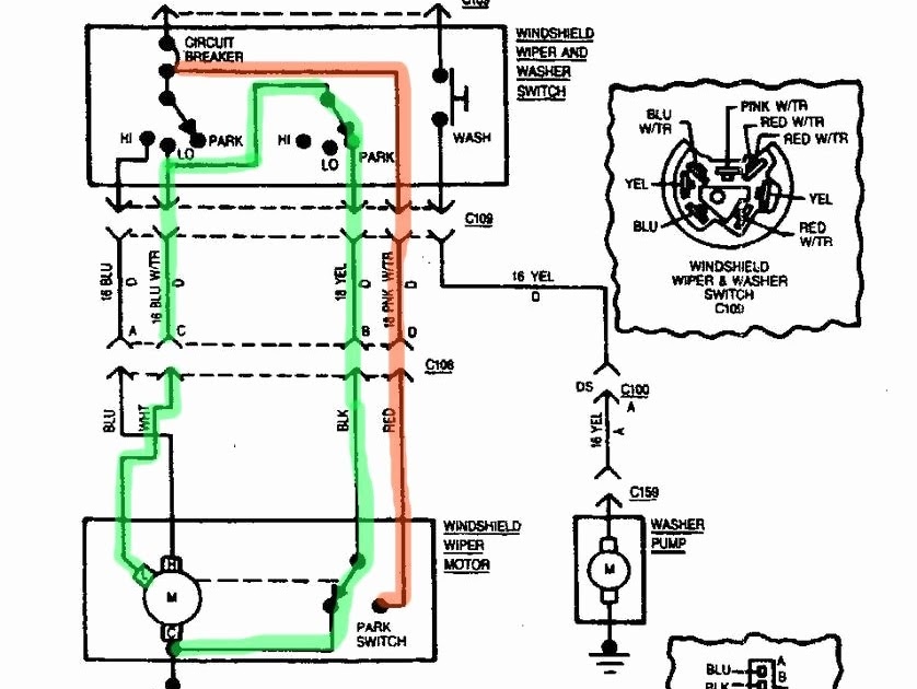Jeep Cj7 Windshield Wiper Switch Wiring | schematic and wiring diagram