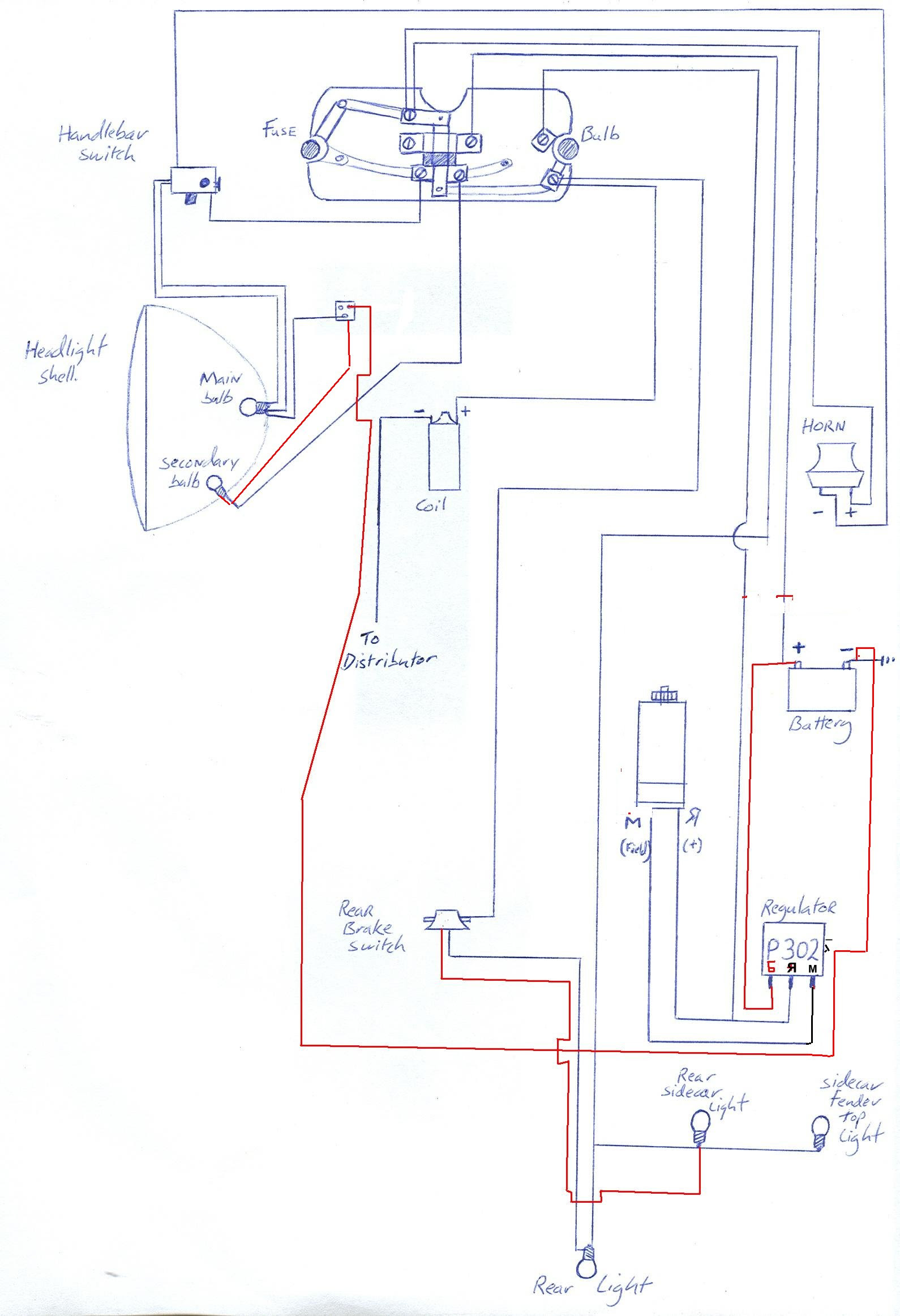 Motorcycle Electrical Wiring Diagram