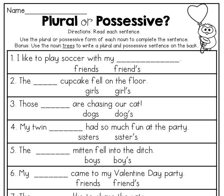 Grammar Worksheets For Grade 2 Icse - Worksheets