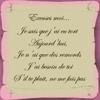 Texte D Excuse Pour Sa Meilleure Amie Exemple De Texte