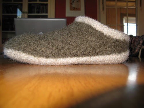 men's felted clogs