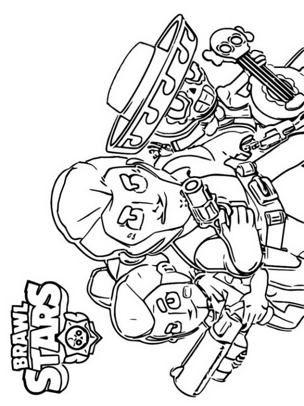 Beautiful Brawl Star Coloring Pages Anyoneforanyateam - roblox guest omalovanka free printable coloring pages