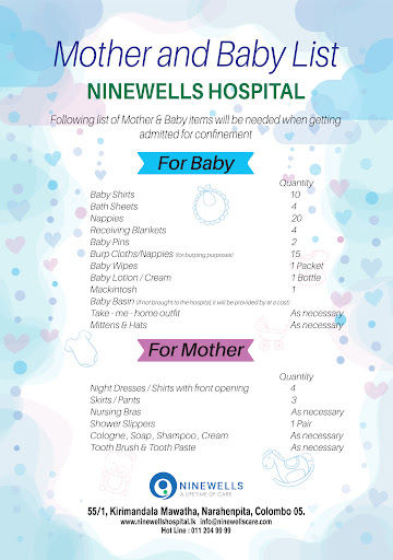 items needed for new baby