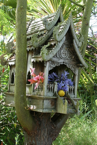 fancy birdhouse