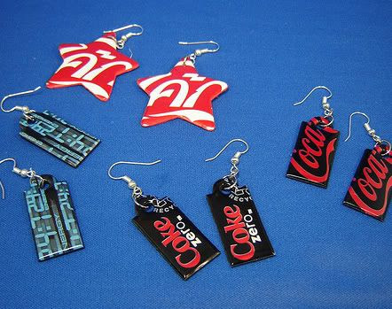 Aluminum Cans Earrings