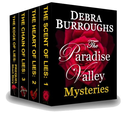 Paradise Valley Mysteries Boxed Set: Books 1 to 3 plus a BONUS Prequel Short Story by Debra Burroughs Paradise Valley Mysteries Boxed Set: Books 1 to 3 plus a BONUS Prequel Short Story by Debra Burroughs